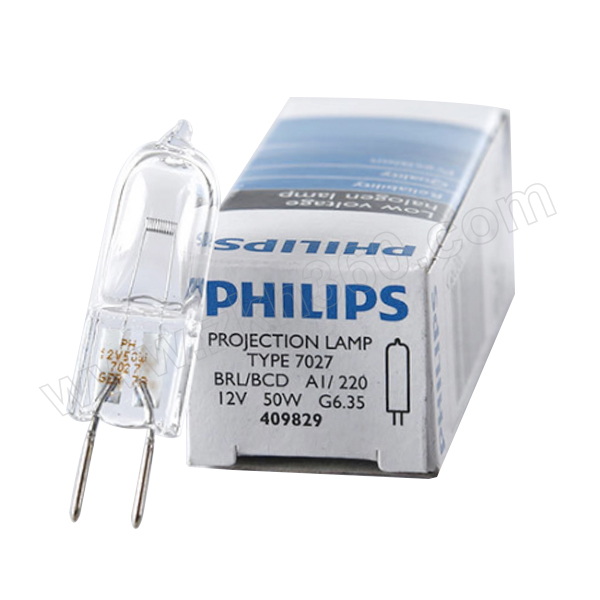 philips/飞利浦 卤素灯泡 7027 12v 50w 1个 销售单位:个